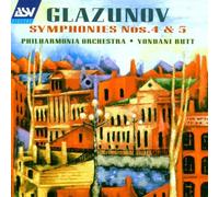 Butt:Po - Alexander Glazunov - Symphony No. 4 And 5 - Po/Yondani Butt