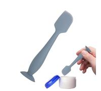 Butt Spatula - Soft Silicone Spatula Set 16.5 x 4 cm, Diaper Applicator with Suction Base | Skin Irritating Paste Brush For Strumen