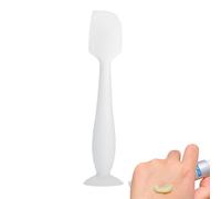 Butt Spatula - Soft Silicone Spatula Set 16.5 x 4 cm, Diaper Applicator with Suction Base | Skin Irritating Paste Brush For Strumen