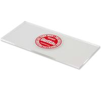 Butta Clear Plastic Ski/Snowboard Wax Scraper, Small | Ski
