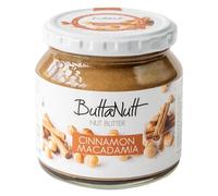 ButtaNutt - Cinnamon Macadamia Nut Butter 250g (Pack of 2) | A Healthy Snack with No Palm Oil, No Added Sugars or Stabilisers | Vegan & Keto Friendly | Peanut Butter Alternative