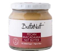 ButtaNutt Pecan Macadamia Nut Butter - 250 g | Nutty Taste | Healthy Snack | No Palm Oil | No Added Sugars or Stabilisers | Vegan & Keto Friendly | Peanut Butter Alternative | Sustained Energy