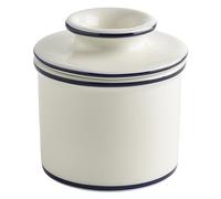 Butter Bell® Crock by L. Tremain French Ceramic Butter Keeper, Blue Trim