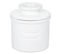 Butter Bell® Crock by L. Tremain French Ceramic Butter Keeper, White