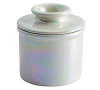 Butter Bell - The Original Butter Bell Crock by L Tremain, a Countertop French Ceramic Butter Dish Keeper for Spreadable Butter, Opal