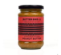Butter Bike Co Small Batch Peanut Butter | Made in Devon | Palm Oil Free | All Natural (Cinnamon Raisin, 285g)