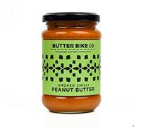 Butter Bike Co Small Batch Peanut Butter | Made in Devon | Palm Oil Free | All Natural (Smoked Chilli, 285g)