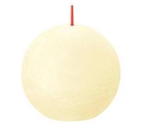 Butter Bolsius Rustic Shine Ball Candle 76mm - Yellow
