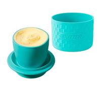 Butter Bowl - Container with Silicone Lid | French Butter Keeper | For Bakers Cookers Indoor Kitchen Home Gift Easter Christmas Birthday