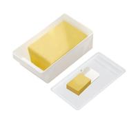 Butter Box Dish - 200g Butter Container, Comfortable Touch Butter Container | Butter Dish with Lid, Large Butter Keeper Box, Cheese Container Butter Box for Kitchen Baking Cooking Farmhouse