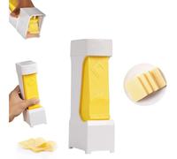 Butter Cheese Cutter, One Click Stick Butter Cutter, Toast Shredder, Butters Dispenser and Storage Case, Cheese Butter Slicing Home Breakfast Slicing Tool