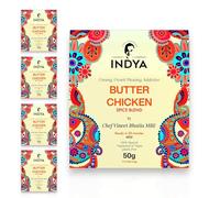 Butter Chicken Spice Mix (5 packs) by Star Chef Vineet Bhatia MBE | INDYA Spices (Multipack (5 packs))