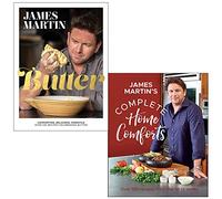 Butter & Complete Home Comforts By James Martin 2 Books Collection Set
