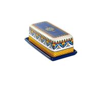 Butter Container Ceramic Box Restaurant Sealed Storage Box Cheese Boxs Butter Slicer Butter Dish Tableware for Kitchen, Dining Table(Color 2)