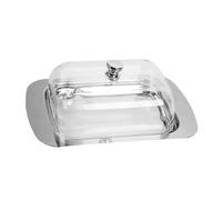Butter Container - Stainless Steel Non-Slip Butter Tray with Lid | Butter Tray with Handle Cover | Storage for Coast Butter | Butter Container for Fridge | Butter Keeper for Kitchen, Home