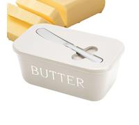 Butter Container Storage Lid with Cutter Airtight Cheese Container for Home On the Go Kitchen Fridge