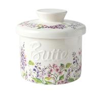 Butter Crock for Counter with Water line, Butter Dish with Lid, French Butter Keeper for Counter