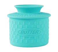 Butter Crock - Silicone Lid Container,French Butter Keeper,for Bakers Cooks Kitchen Indoor Housewarming Easter Christmas Birthday