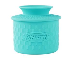 Butter Crock - Silicone Lid Container,French Butter Keeper,for Bakers Cooks Kitchen Indoor Housewarming Easter Christmas Birthday