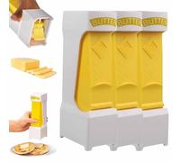 Butter Cutter Slicer Single Stick,2025 New One Click Stick Portable Butter Slicer Cutter with Stainless Steel Blade Home Efficient Butter Dispenser Sticks for Quickly Making Bread(3PCS)