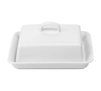 BUTTER DISH CERAMIC BUTTER DISH WHITE 139680