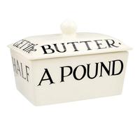 Butter Dish: Emma Bridgewater Black Toast Butter Dish, Ceramic