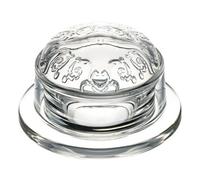 Butter Dish: La Rochere Versailles Butter Dish, Glass