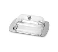 Butter Dish, Stainless Steel Butter Dish with Lid - Solid Cheese/Butter Container - Butter Cheese Storage Box