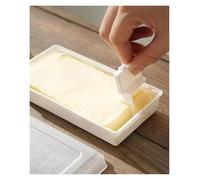Butter Dish with Lid 1Pc Butter Dish with Cover Butter Fresh-Keeping Box with Cutter Slicer Countertop Butter Box for Home Cheese Storage Box for Dish