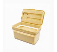 Butter Dish with Lid and Magnetic Knife Spreader,500g Large Capacity Airtight Butter Container for Fridge or Travel use, Leak-Proof Plastic Butter Keeper for Home & Outdoor