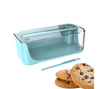 Butter Dish with Lid Butter Serving Dish Container with Airtight Cover Sturdy Dishwasher Safe Holder for Counter Cream Cheese & Small(B)