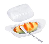 Butter Dish with Lid | Dustproof Dairy Container - Butter Dish for Refrigerator | Housewarming Birthday Dining Room Restaurant Breakfast Family Meeting