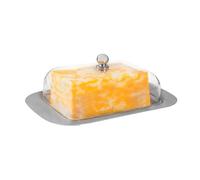 Butter Dish with Lid - No Slip Butter Container, Butter Sorority | Countertop Butter Tray, Kitchen Butter Holder for the , Block