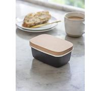 Butter Dish with Wooden Lid