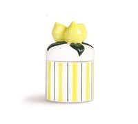Butter Dishes Ceramic Butter Dish Striped Storage Jar for Kitchen Vase Candy Jar Jewelry Box