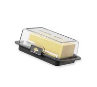 Butter Dividing Storage Box with Lid Kitchen Storage Seal Splitting Cheese for Fridge Countertops Dish with Cutter and Cover