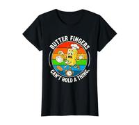 Butter Fingers Can't Hold A Thing Funny Clumsy Chef Humor Value Graphic T-Shirt