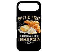 BUTTER FIRST QUESTIONS LATER FRENCH PASTRY LOGIC Case for iPhone Air