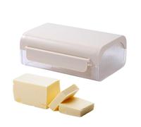 Butter Keeper - 230g Large Butter Holder | Ceramic Butter Holder, Modern Airtight Storage with Cutter, Cheese Container Tray for Refrigerator, For In