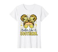 Butter Like A Southern Cook Messy Hair Bun T-Shirt