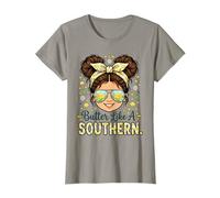 Butter Like A Southern Cook Messy Hair Bun T-Shirt