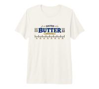 Butter Lover Vintage Sweet Cream Salted Unsalted Foodie Premium T-Shirt