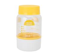 Butter Maker Cup, Vintage Butter Churn Plastic Butter Maker Cup Cream Separator Butter Making Bottle Manual Butter Churner for Kitchen Cooking Baking