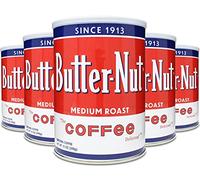 Butter-Nut Original Blend Ground Coffee, Medium Roast, 12 Ounce Steel Can (Pack of 6)