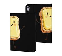 Butter on Toast Cute Printed Tablet Cases Compatible with iPad Series Slim Trifold Stand Protective Cover