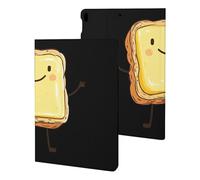 Butter on Toast Cute Printed Tablet Cases Compatible with iPad Series Slim Trifold Stand Protective Cover