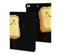 Butter on Toast Cute Printed Tablet Cases Compatible with iPad Series Slim Trifold Stand Protective Cover