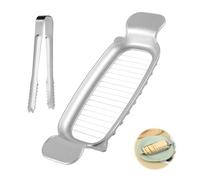 Butter Slicer Cutter with Cheese Tong, 304 Stainless Steel Cheese Slicer Gadgets Multifunctional Kitchen Food Tool Butter Cutter Wire Cheese Slicer for Block Cheeses and Butter Accessories