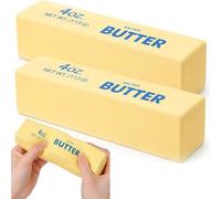 Butter Squishy, Butter Stick Squishy Stress Sensory Stress Relief Squishies Soft & Stretchy Fidget Squishy Toys Portable Pressure Relief Butter-Shaped Stresss squeeze Blocks for The Office Or Home