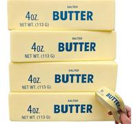 Butter Squishy, Salted Butter Design Stress Relief Squishies for Desk, Anxiety Relief Fidget Toy Sensory Toys For Adults & Kids, Funny-Themed Office Decor 2026